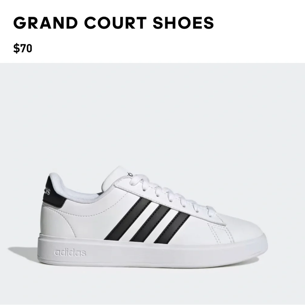 Adidas Grand Court Cloudfoam Lifestyle Court Comfort NWT - Picture 1 of 3